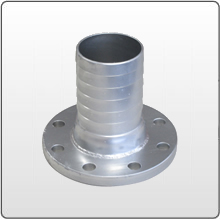 Shank type nipple with flange for duct hose(SS・SUS) Picture